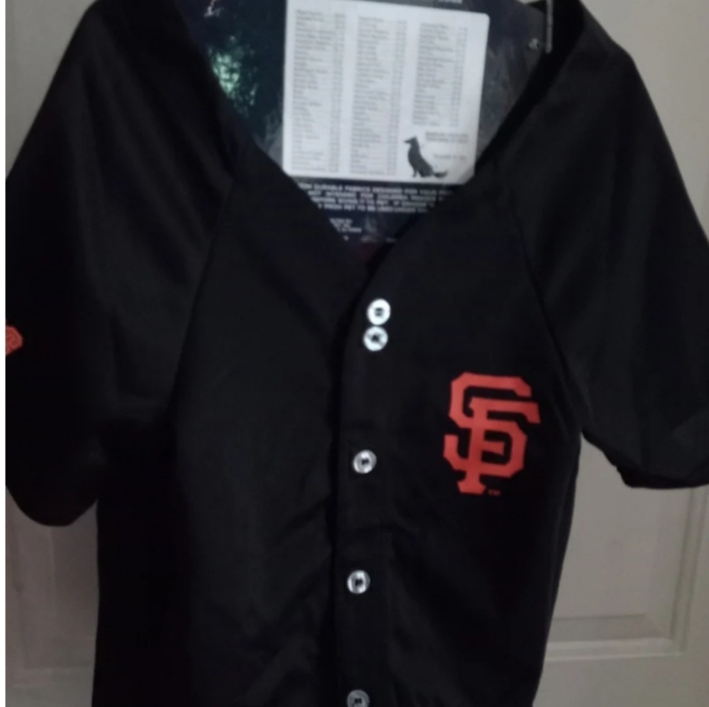 Pet first San Francisco Giants Jersey Sz Xl